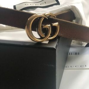 Gucci Double G belt GG